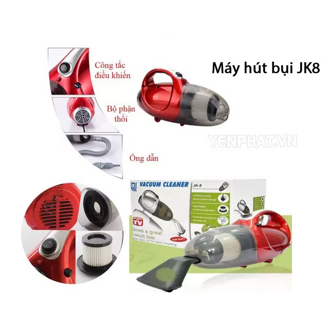 Máy Hút Bụi 2 Chiều Mini Vacuum Cleaner JK-8
