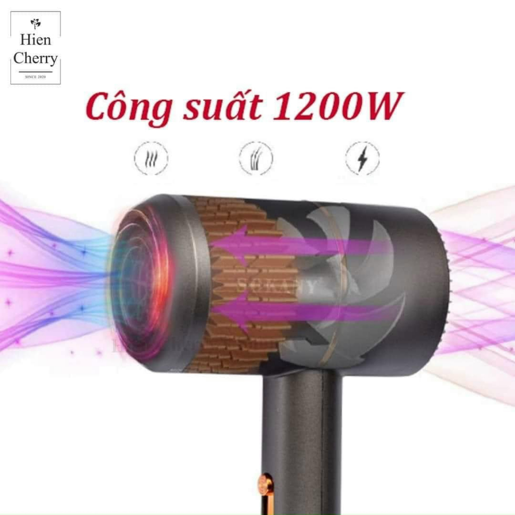 Máy sấy tóc mini cao cấp chính hãng Sokany
