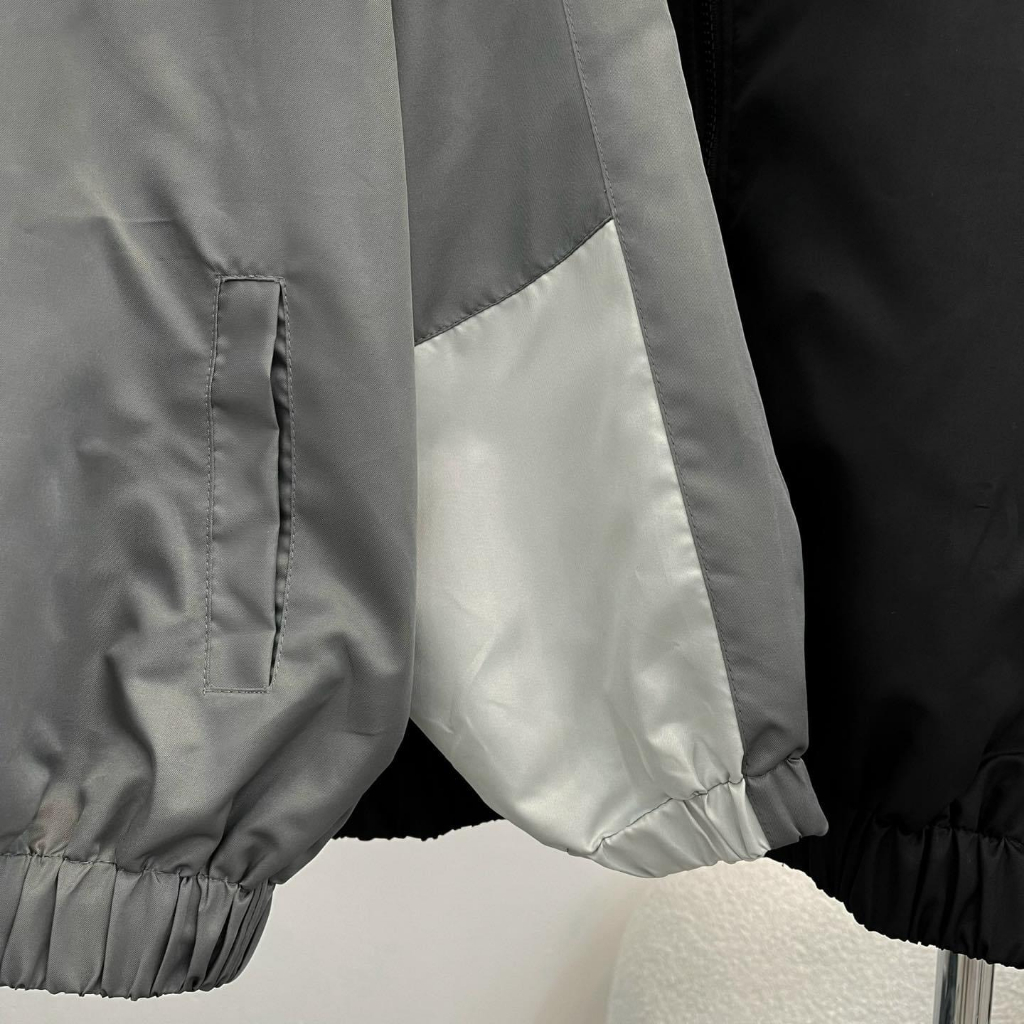 Áo khoác dù Unisex phối màu ZWS