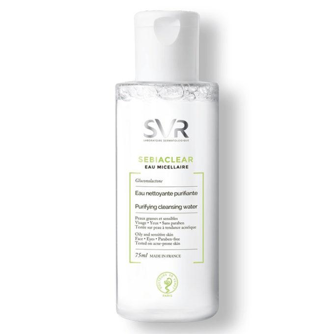 Nước tẩy trang làm sạch da dầu mụn SVR SEBIACLEAR Eau Micellaire 75ml