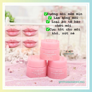 (Mini) Mặt nạ ngủ môi Laneige Lip Sleeping Mask Berry 3g
