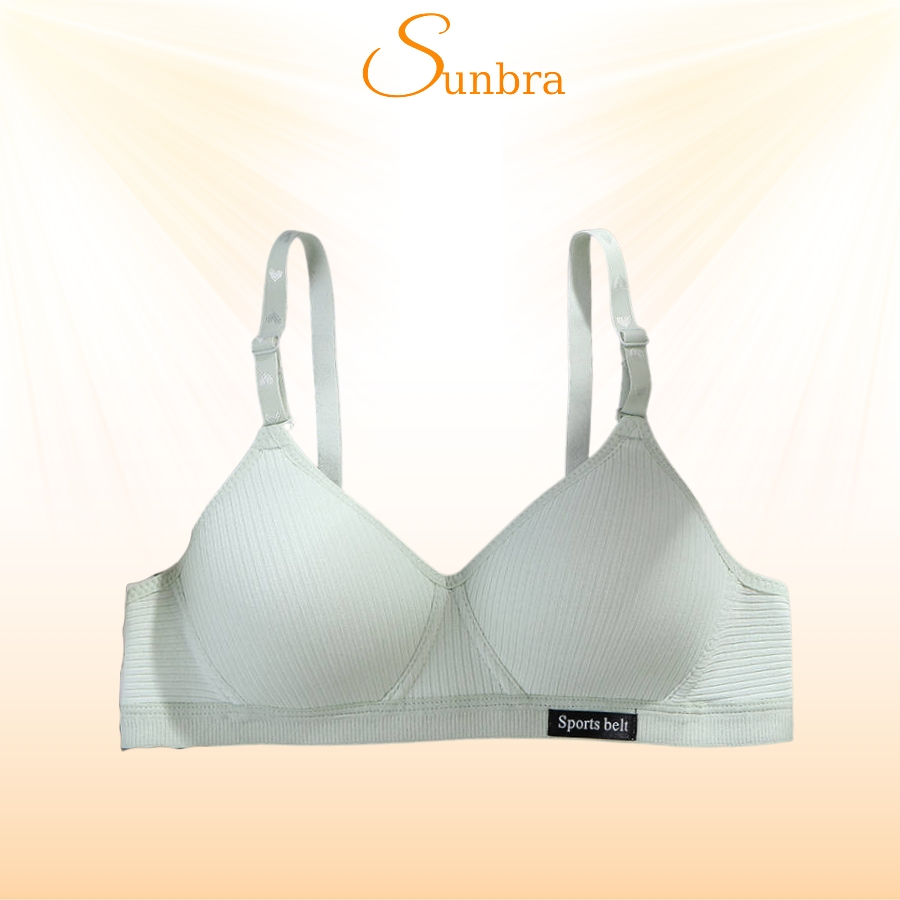 Áo Ngực Cotton Mút Mỏng Không Gọng, Mềm Mại Cao Cấp SUNBRA 137