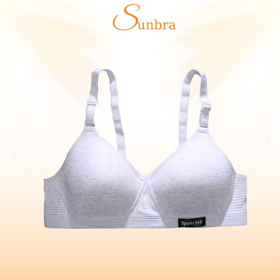 Áo Ngực Cotton Mút Mỏng Không Gọng, Mềm Mại Cao Cấp SUNBRA 137