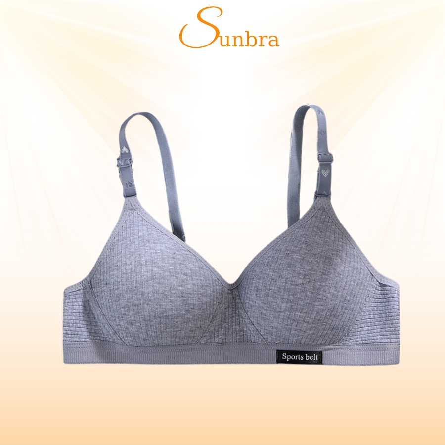 Áo Ngực Cotton Mút Mỏng Không Gọng, Mềm Mại Cao Cấp SUNBRA 137