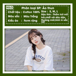 Áo Thun Nam Nữ Unisex Form Rộng NILO BASIC