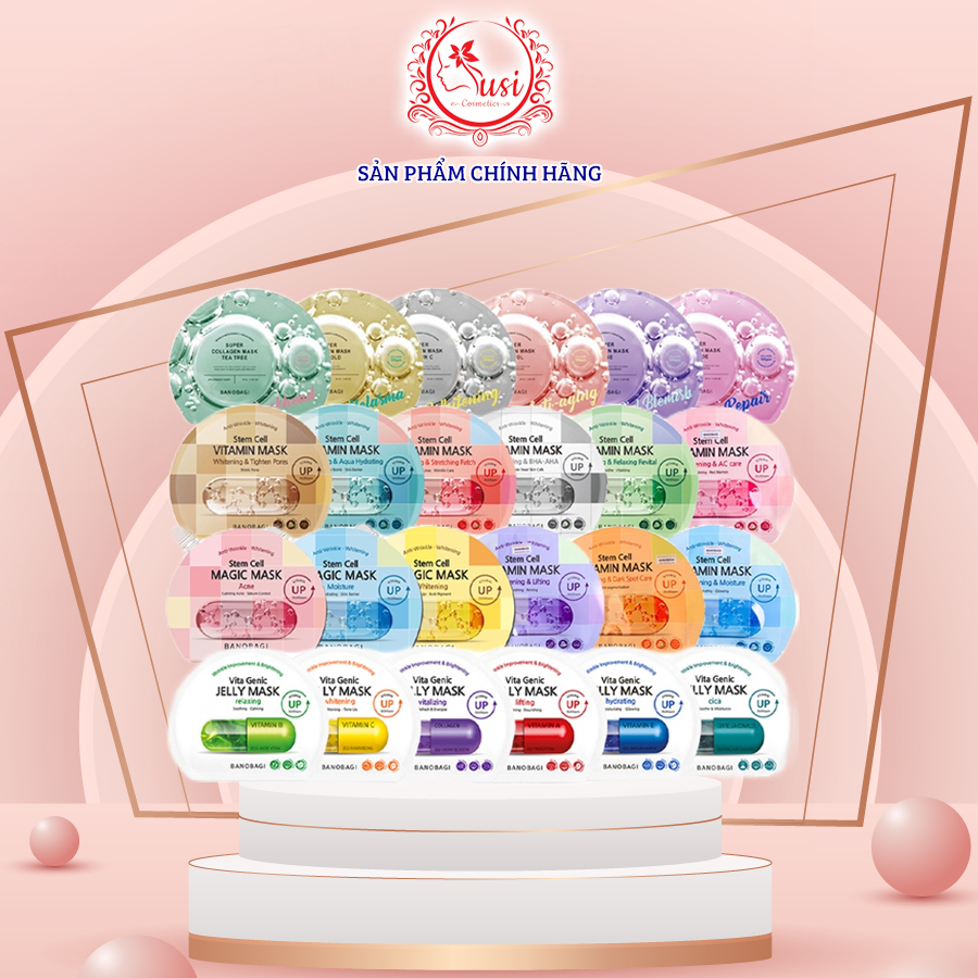 Mặt Nạ Giấy Banobagi Mask mẫu mới Hàn Quốc 30ml
