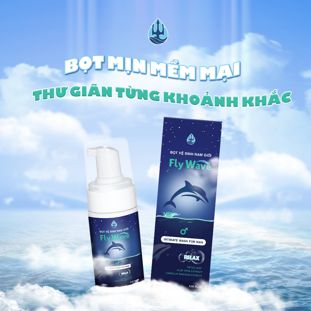 Dung dịch vệ sinh nam giới tạo bọt hương thanh lịch Relax 100ml