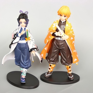 (SẴN HÀNG) - Mô hình Kimetsu No Yaiba figure Demon Slayer Agatsuma Zenitsu cao 16 cm - figure thanh gươm diệt quỷ ANIME
