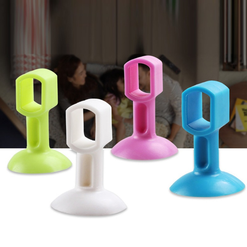 Combo 10 Nút Cao Su Lắp Tay Nắm Cửa Hút Tường Tránh Va Đập