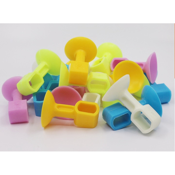 Combo 10 Nút Cao Su Lắp Tay Nắm Cửa Hút Tường Tránh Va Đập