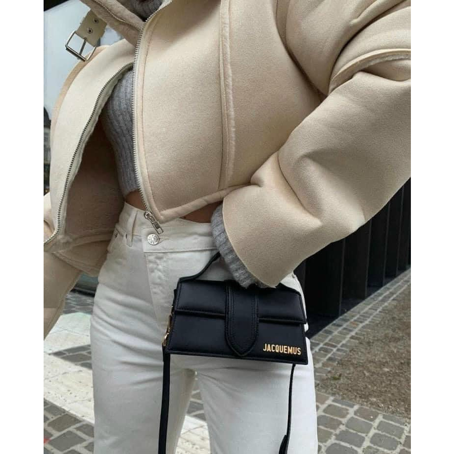 Túi Jacquemus phiên bản quai to size 20 Fullbox