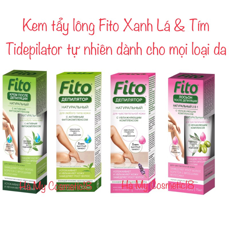 Kem Tẩy Lông Chân, Nách, Vùng Kín Không Rát Fito