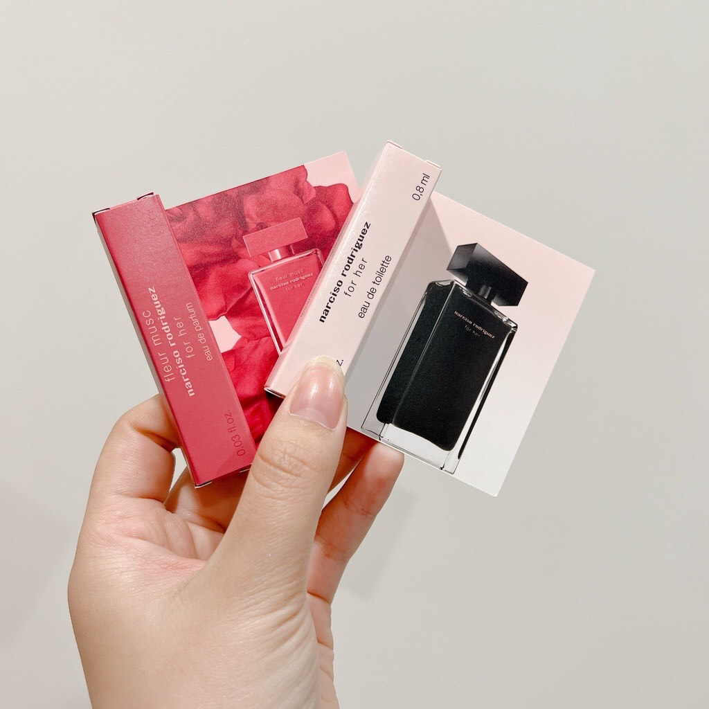 Vial nước hoa Nữ Narciso Rodriguez EDP 0,8ml/1ml