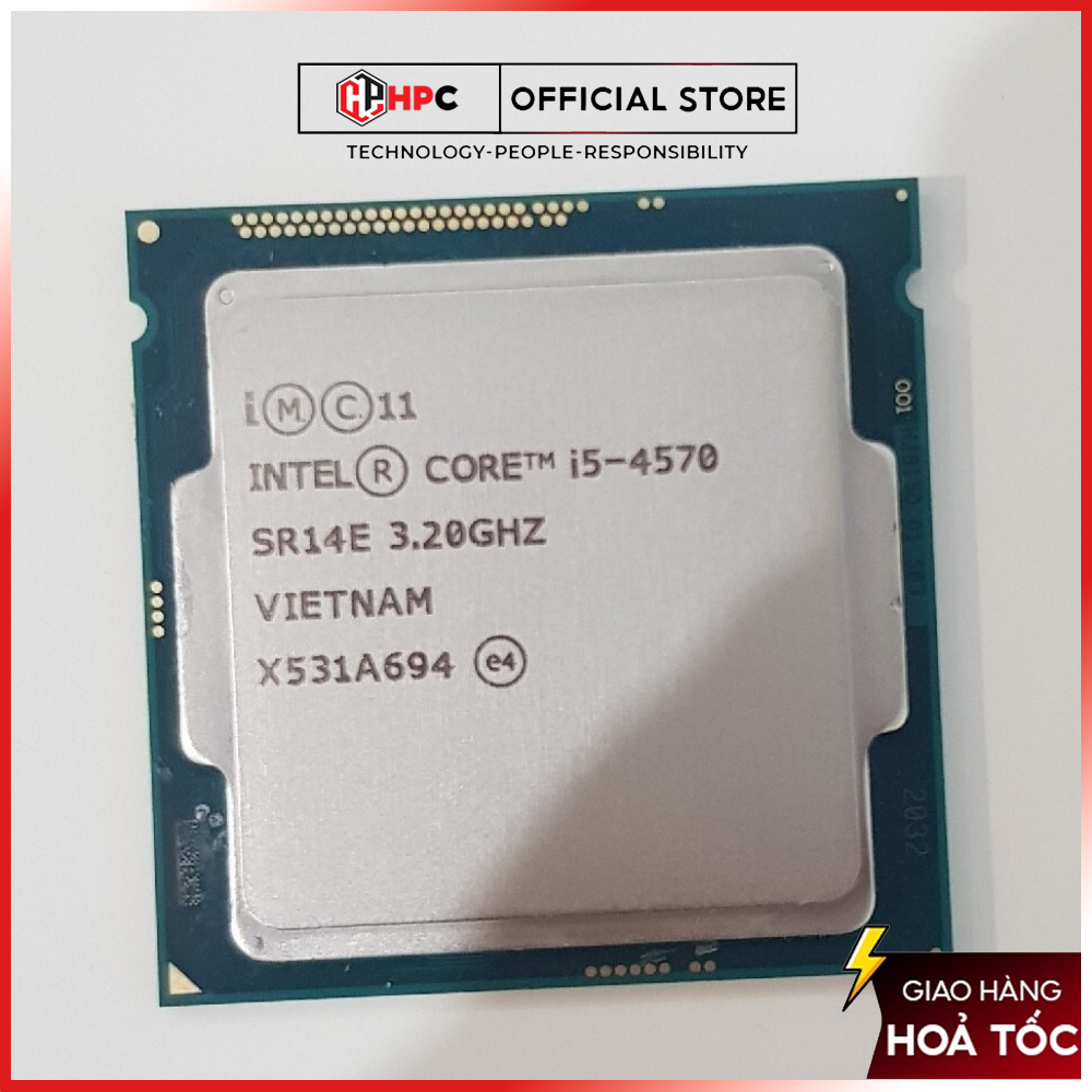Vi Xử Lý CPU Intel Core i5 4570 (4 Nhân 4 Luồng) Tray Chính Hãng