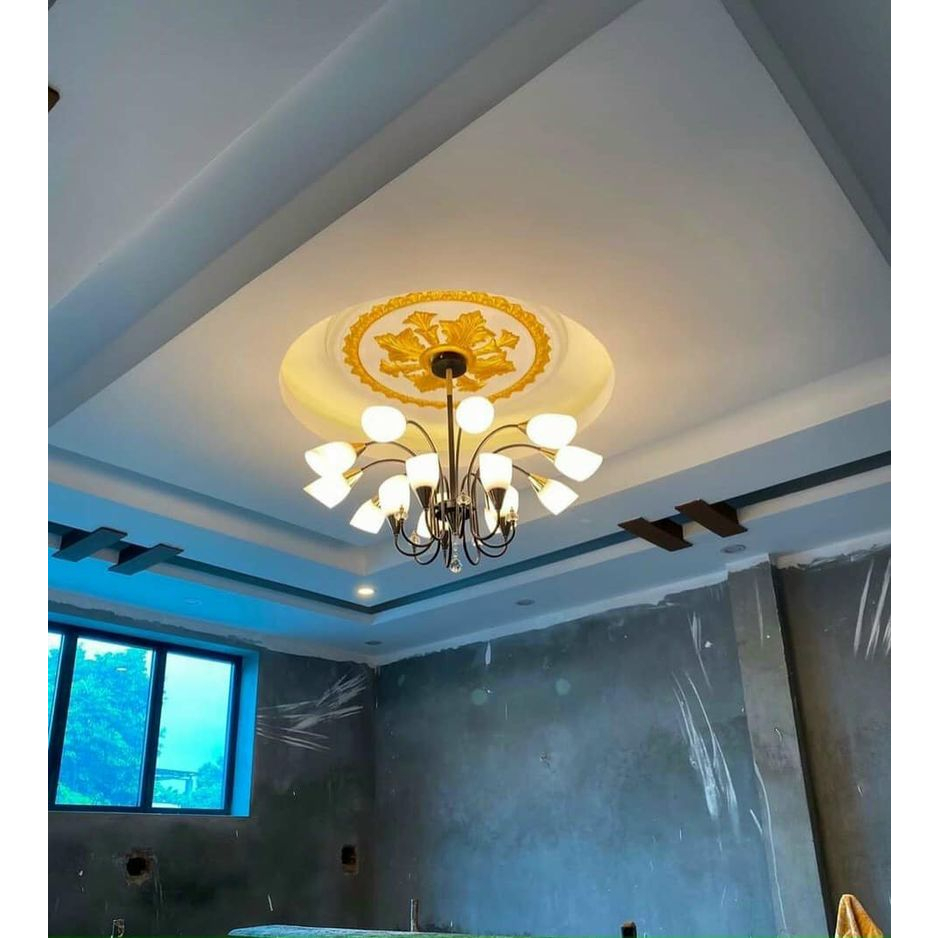 Đèn chùm Đèn Thả Trần tay TUYLIP 12-15 cánh trang trí phòng khách, phòng ngủ, bàn ăn