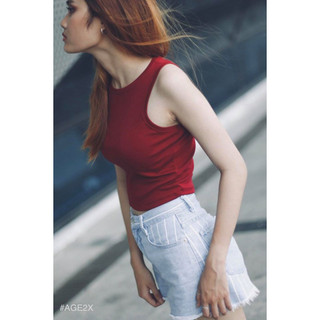 Đón Hè Nóng Bỏng Với - Áo croptop ba lỗ  AGE2X hàng VNXK chất lượng cao