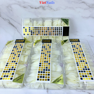 Móng úp hsm nhám đục móng vuông, thang, nhọn, bầu hộp 500 móng đủ size