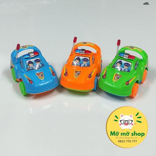 Đồ chơi Xe cảnh sát Police có Chuông chạy bằng dây cót