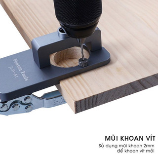 Cữ khoan bản lề bật