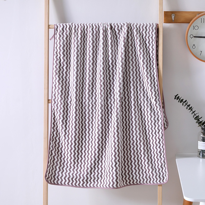 Khăn tắm lông cừu siêu mềm, dày dặn, thấm hút, không rụng lông, sợi dai bền