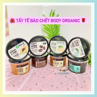 Tẩy Da Chết Toàn Thân Organic Shop Body Scrub 250ml Đủ Mùi Mẫu Mới