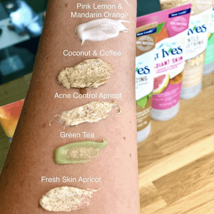 Sữa rửa mặt St.Ives 170g Trà xanh I Cafe & Dừa I Hương Mơ I Bơ&Mật ong I Hoa hồng tẩy tế bào chết