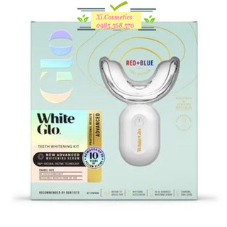 [ Tách lẻ ] Bộ kích trắng răng bằng ánh sáng xanh White Glo White Accelerator Blue Light Teeth Whitening System