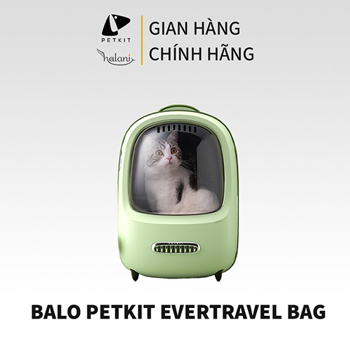 Balo Vận Chuyển Thú Cưng Petkit Evertravel Bag Chống Tia UV, Quạt Điều Hòa