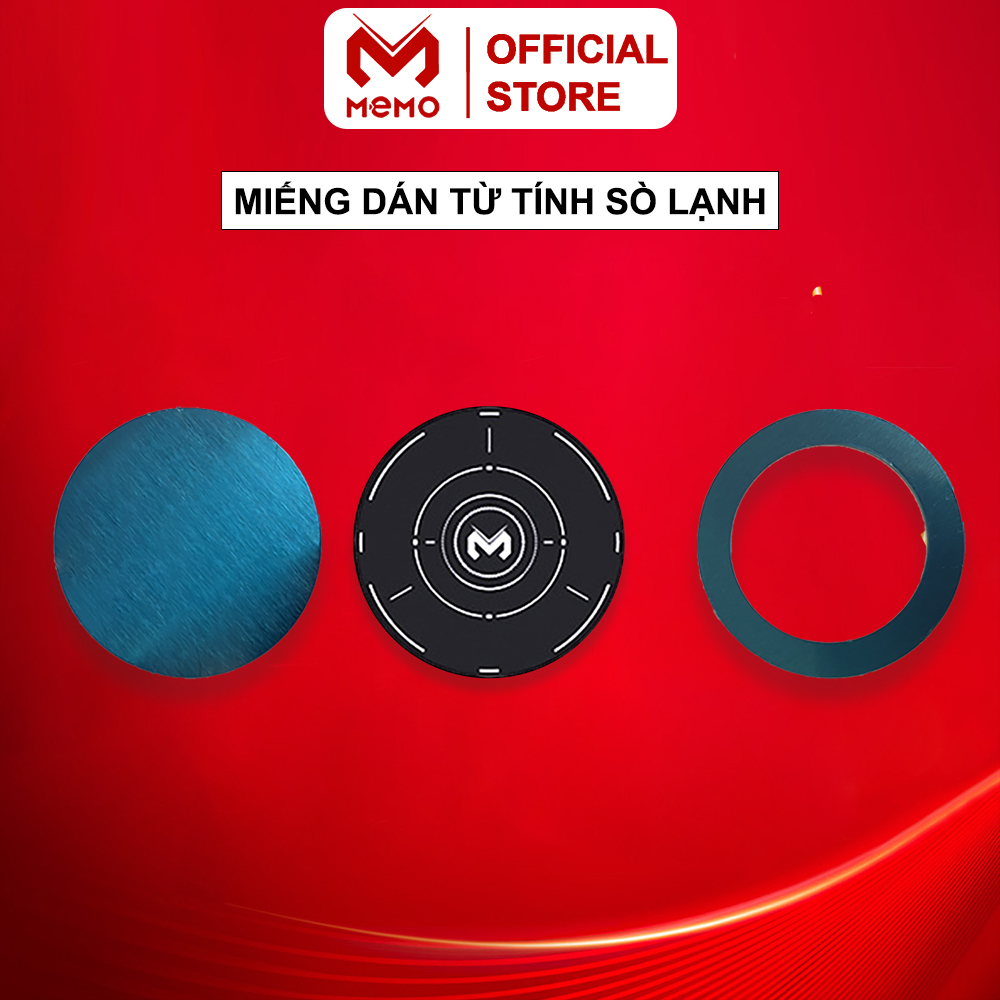 Miếng dán từ tính cho quạt tản nhiệt điện thoại MEMO lực hút từ tính mạnh dành cho cx01, cx02, cx-a2, X12, X13, L06