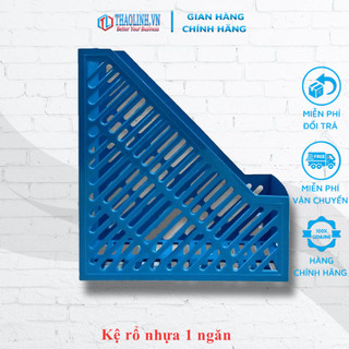 Kệ Rổ 1 Ngăn [ Kệ Rổ Xéo Bằng Nhựa ]