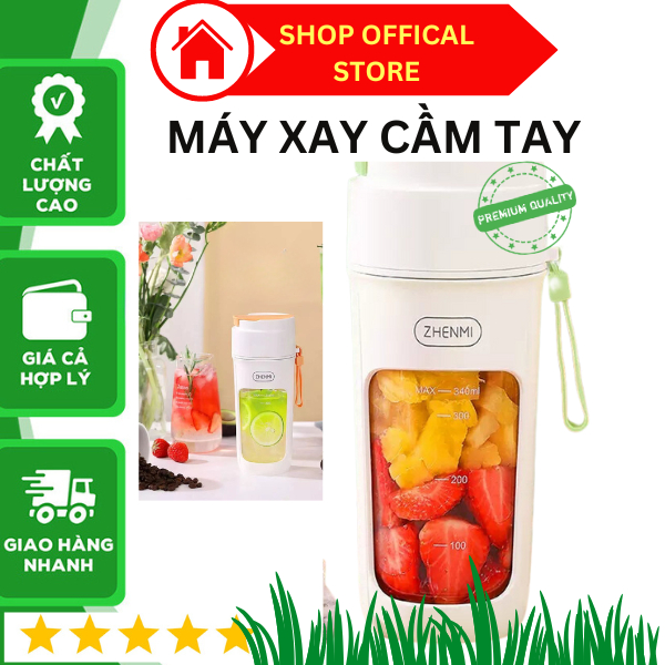 Máy xay cầm tay mini Zhenmi, xay ở công sở, có thể bỏ túi cá , hay xay ăn dặm cho trẻ nhỏ