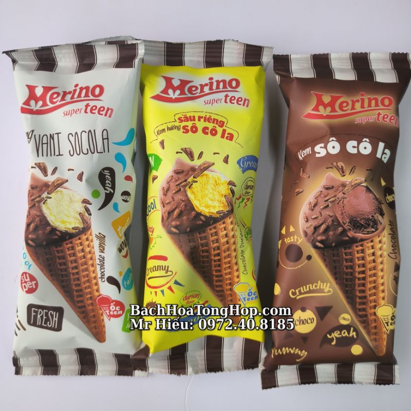 Kem Ốc Quế Merino Superteen 110ml
