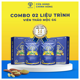 Combo 2 hộp viên thảo mộc gg giảm cân - chính hãng công ty