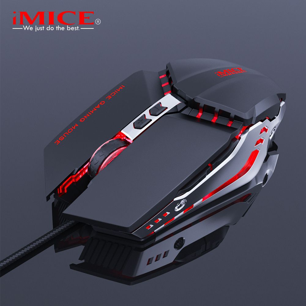 Chuột Gaming Có dây IMICE T80 7 Nút Client - RGB Chống ồn