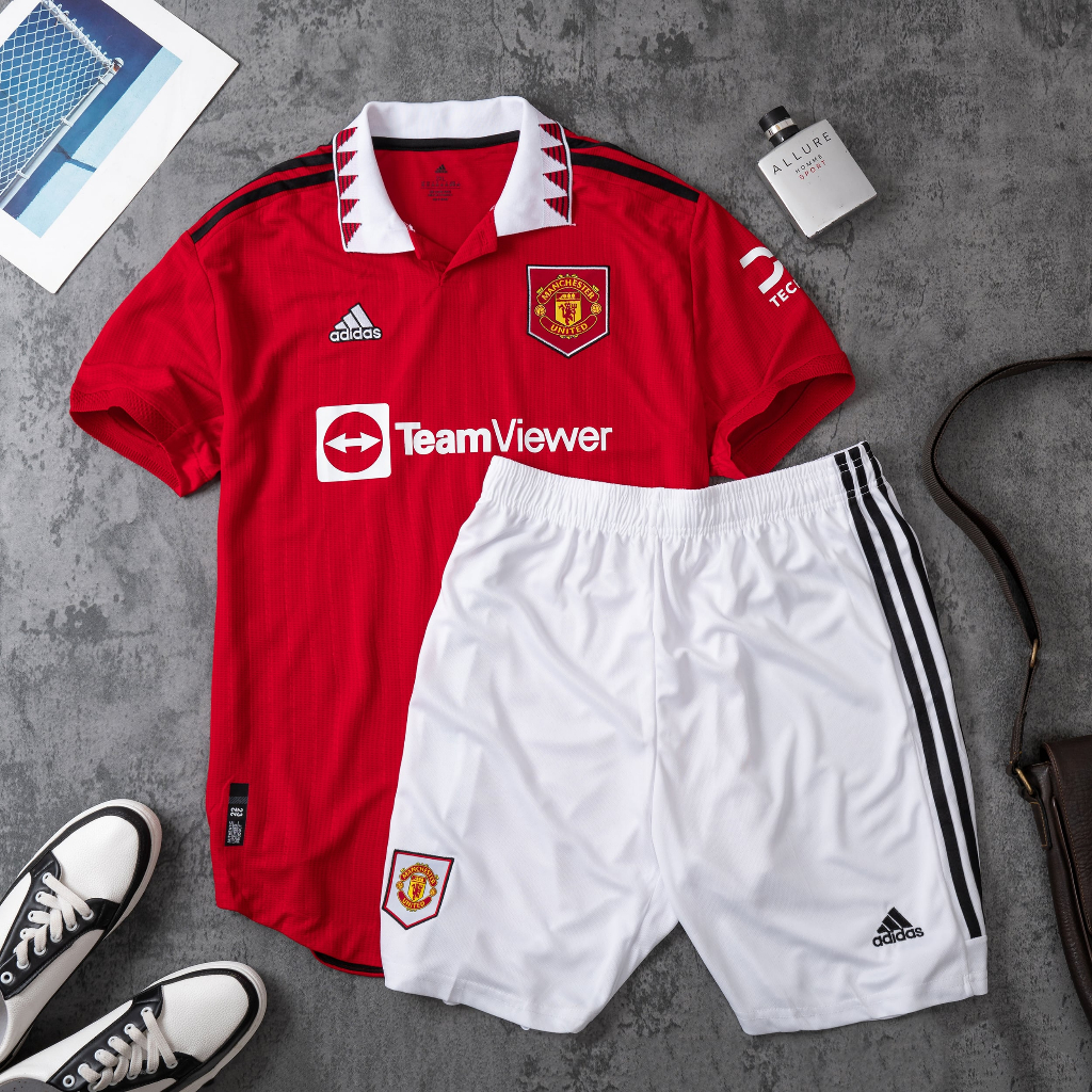 Áo Bóng Đá Câu Lạc Bộ MU - Vải Gai Thái Mịn Cao Cấp - Thoáng Mát - Thấm Hút Mồ Hôi