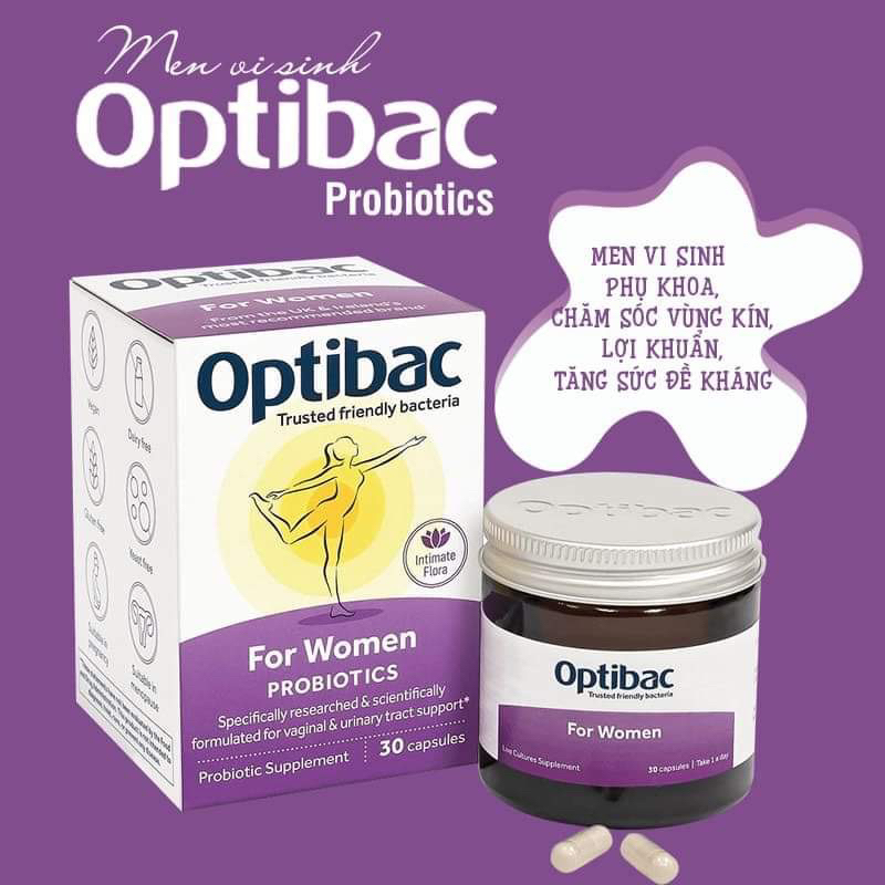 Men vi sinh Optibac Probiotic