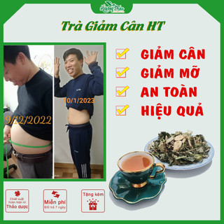 Trà giảm cân ht - giảm mỡ, giảm cân, an toàn, hiệu quả - hoàn toàn từ thảo mộc thiên nhiên