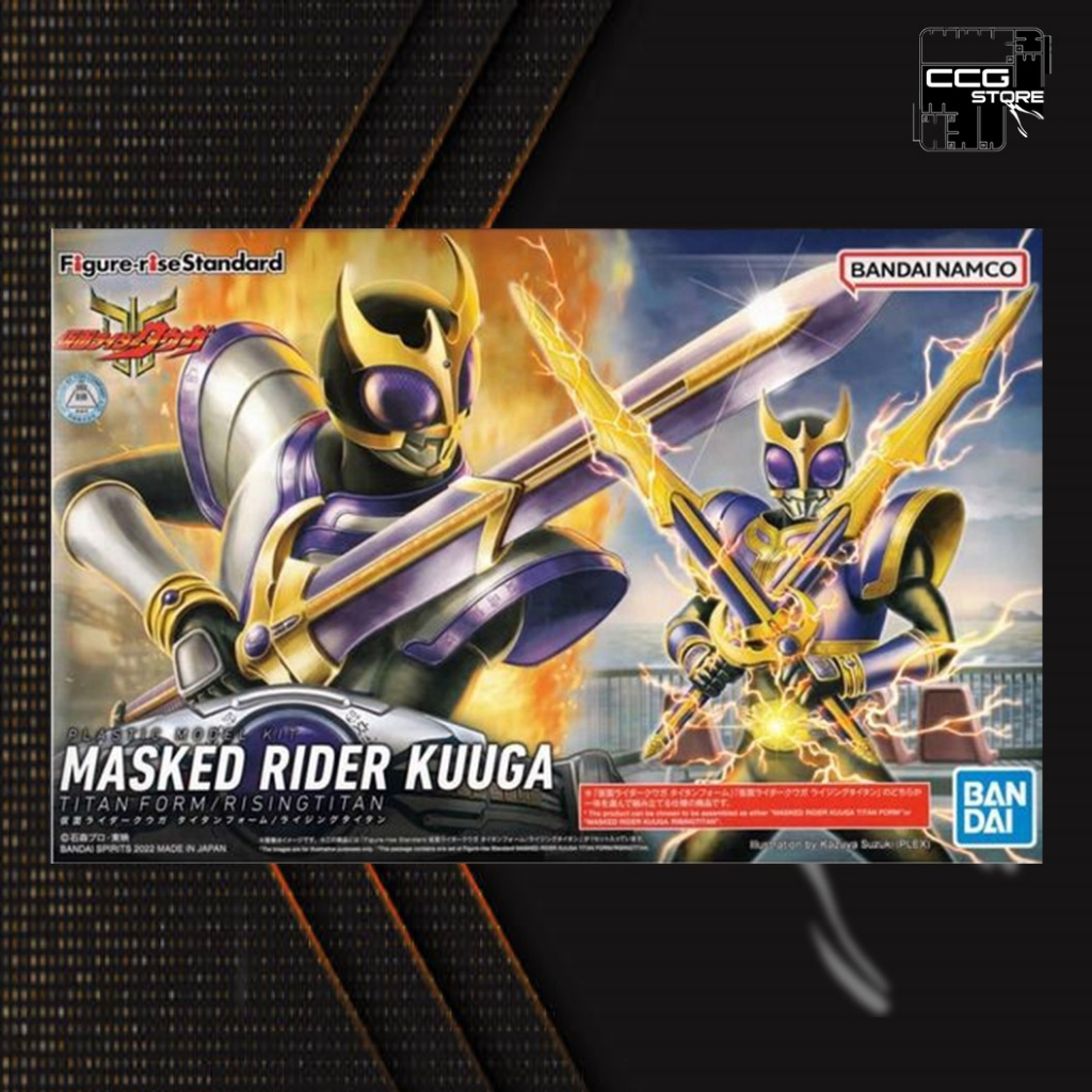 Mô hình lắp ráp Kamen Rider - BANDAI - Figure-rise Standard Kuuga Titan Form/Rising Titan