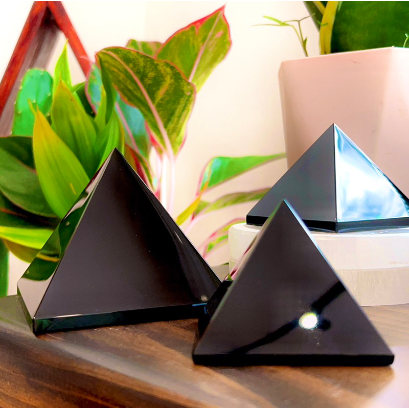 Kim tự tháp đá Bảo Vệ Năng Lượng, Pyramid đá Black Obsidian, Đá Healing