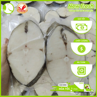 Cá thu đen cắt khoanh xuất khẩu - 1kg