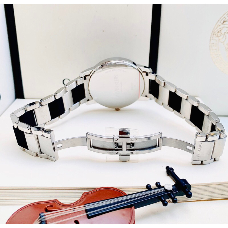 Đồng hồ nam Calvin Klein K2G2G1B1 size 43mm dây kim loại phối cao su