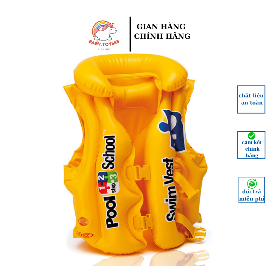 Áo phao bơi IN-TE cho bé từ 3-5 tuổi 58660