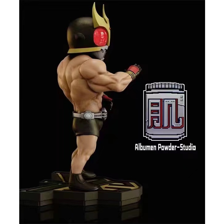 Mô hình Siêu nhân cơ bắp Kamen Rider Kuuga 20cm có đèn Trang trí