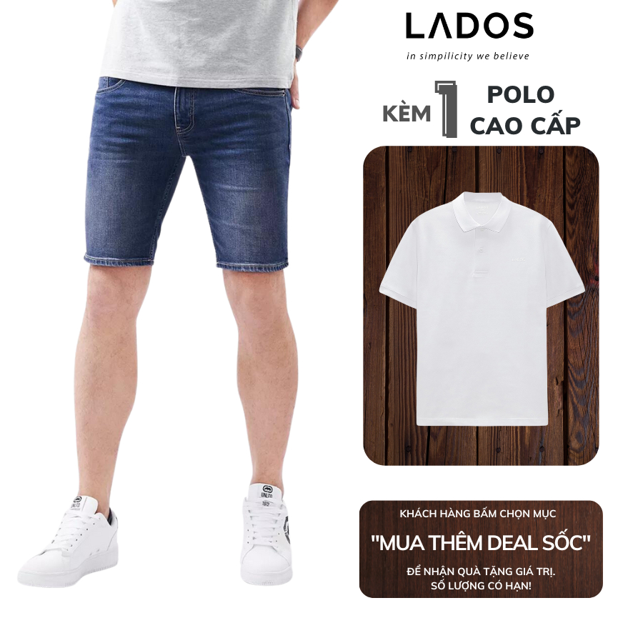 Set quần áo hè nam basic phong cách trẻ trung LADOS - 34090 thời trang