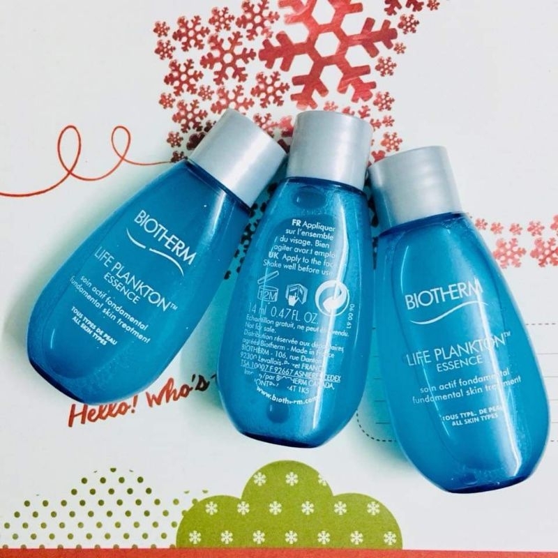 Tinh chất giảm nám trắng da từ Phiêu Sinh Vật Biotherm Life Plankton Essence 14ml