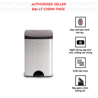 THÙNG RÁC INOX FITIS SPS1-901-15L