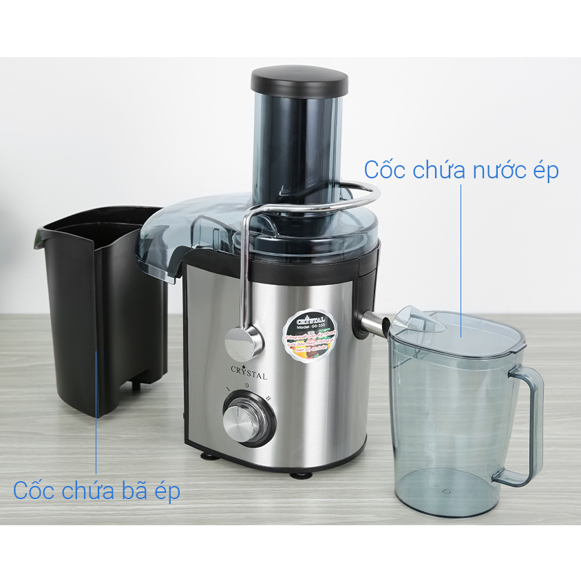 Máy ép trái cây Crystal GS-333 công suất 800W