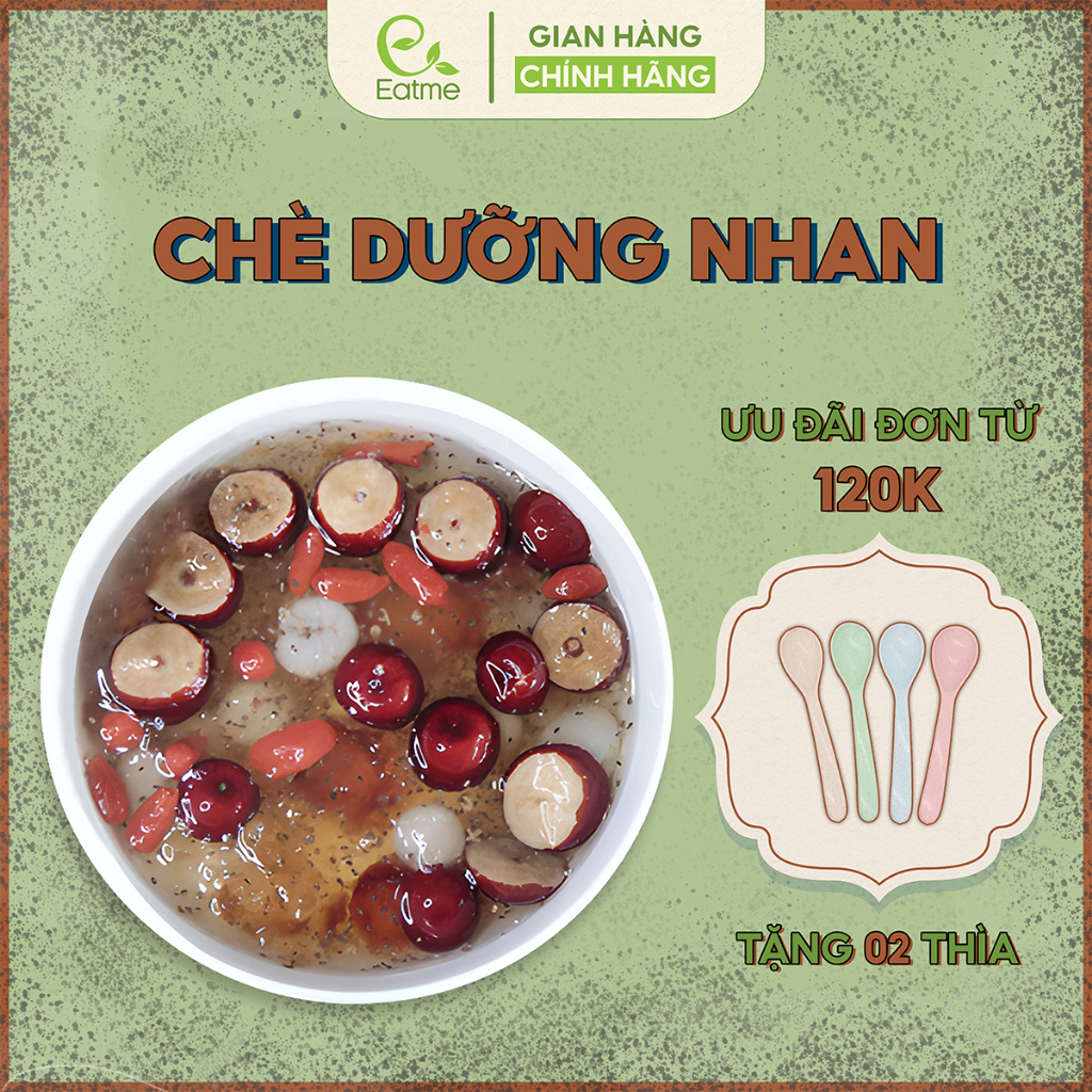 Set Chè Dưỡng Nhan Tuyết Yến 15 Vị EatMe - Set Nguyên Liệu Nấu Chè Dưỡng Nhan Cực Phẩm