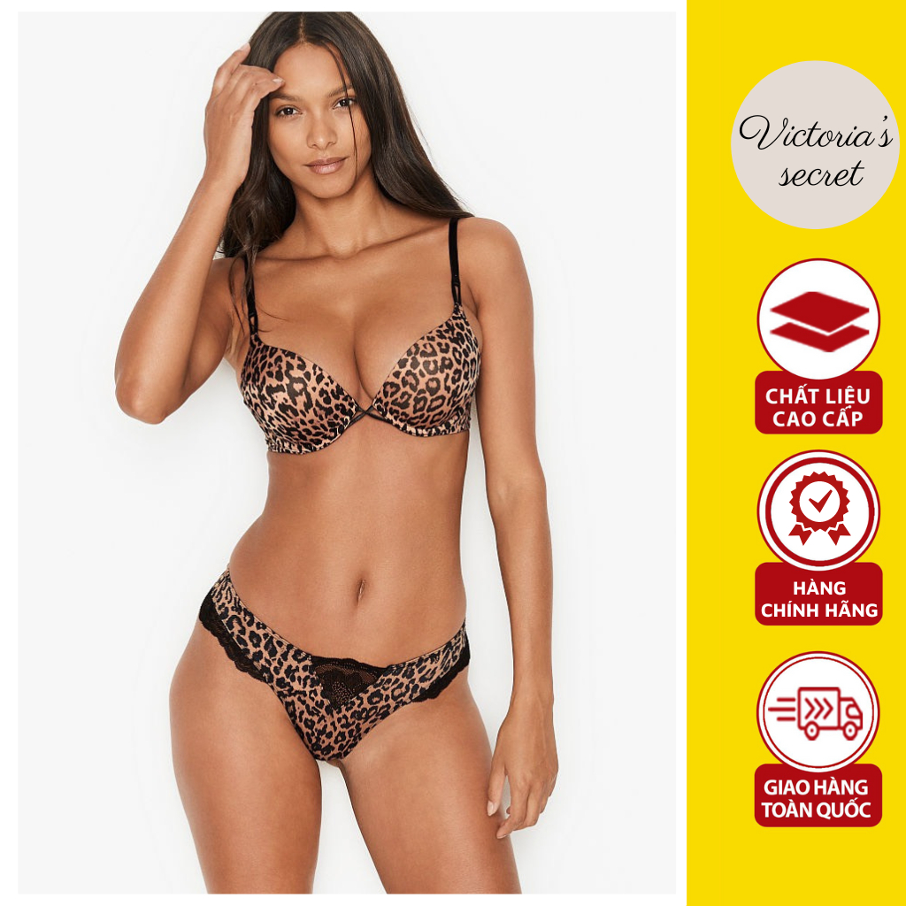 Áo Lót Victoria’s Secret Màu Da Beo, Nâng Ngực Nhiều Mềm Mại Quyến Rũ - H2nstore2015