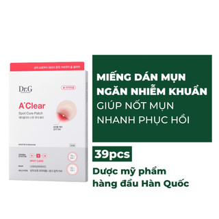 Miếng dán mụn Dr.G A'Clear Spot Cure Patch 39pcs